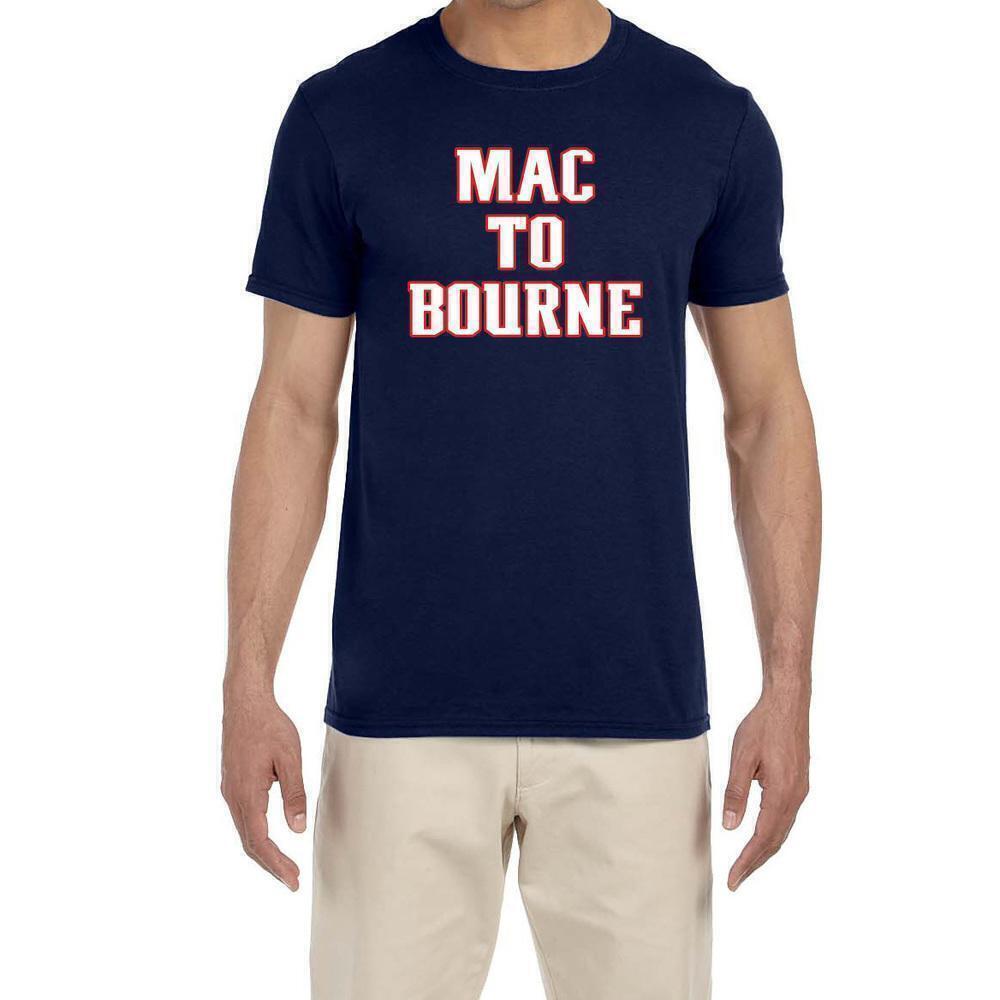 New England Patriots Mac Bourne Football Fan Graphic Unisex T-Shirt